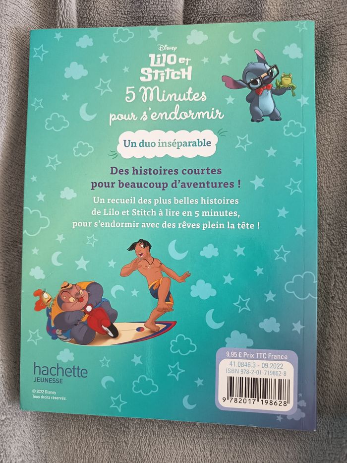 Livre Stitch 5 minutes pour s'endormir - photo numéro 2