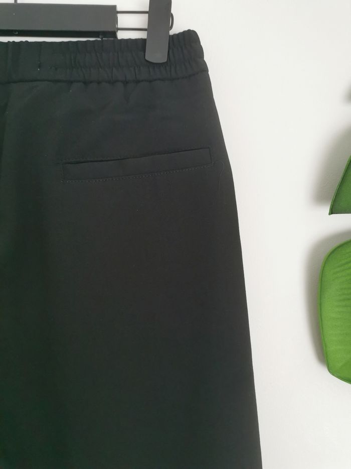 Pantalon carotte tailleur noir Bershka Taille S - photo numéro 6