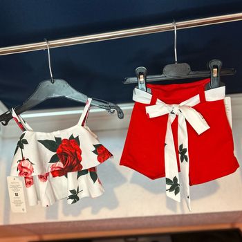 Ensemble rouge Taille 30mois