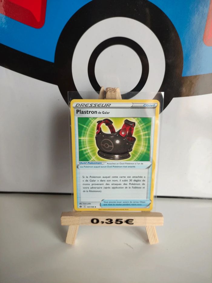 Plastron de Galar 141/198 régne de glace