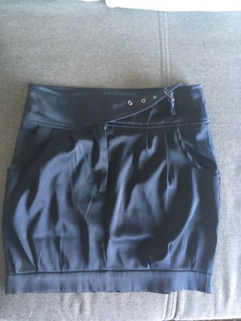 Jolie petite jupe tulipe bleue nuit 🌙