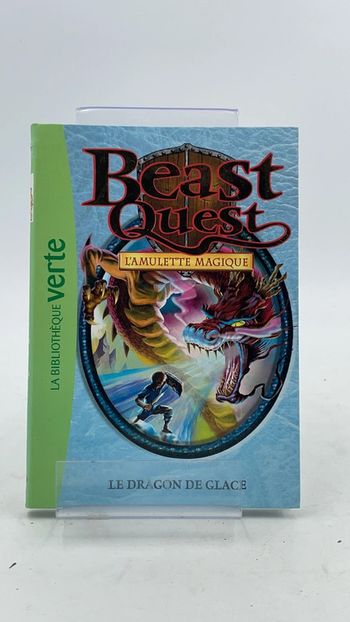 Livre Beast Quest L’amulette magique bibliothèque verte N•27