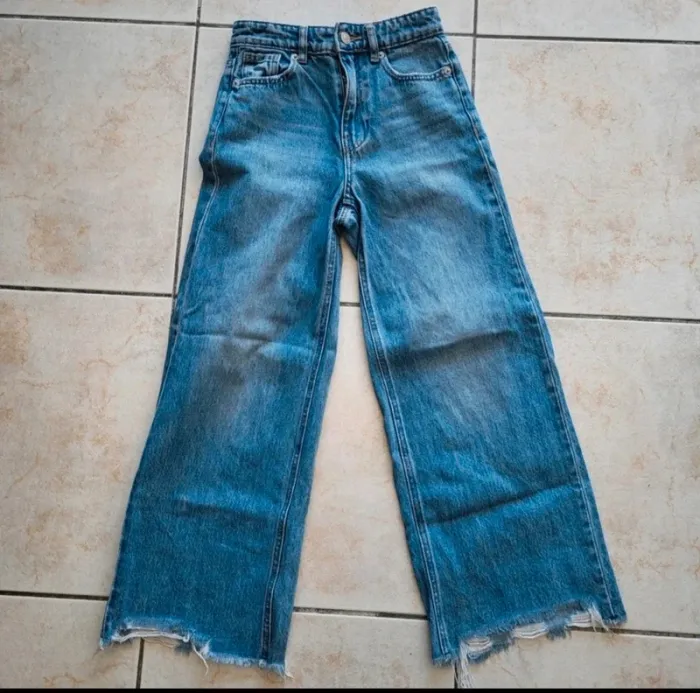 Mango Teen- jean's Taille haute XS/12ans