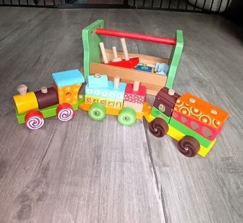 Lot Jouets en bois