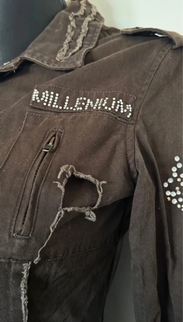 Très belle pièce vintage, trench millenium vintage - photo numéro 3
