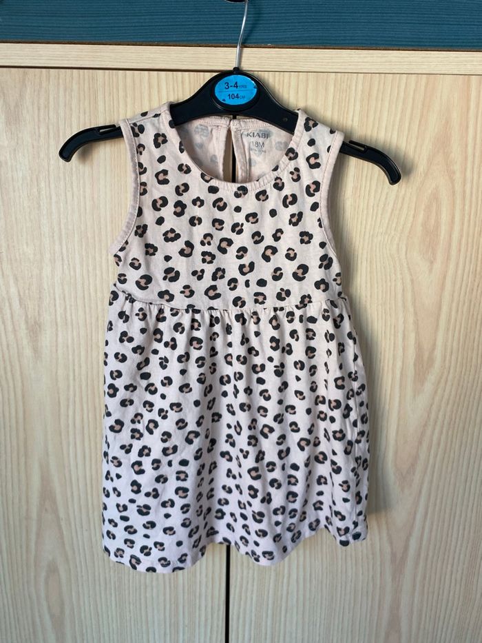 Robe léopard Kiabi 18 mois