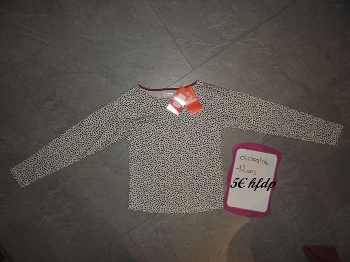 tee shirt orchestra taille 12 ans