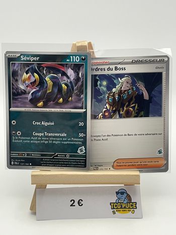 Séviper et Ordres du boss - PAL 137 et 172 - FR - Evolution à Paldéa