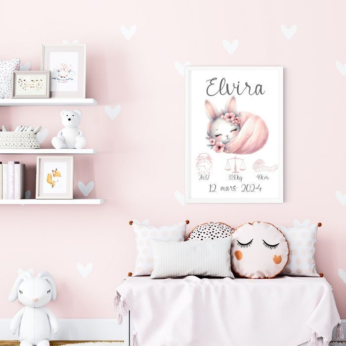 affiche naissance personnalisé - photo numéro 3