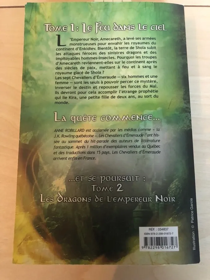 Les chevaliers d’émeraude - Tome 1 - photo numéro 2