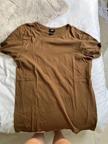 T-shirt marron homme