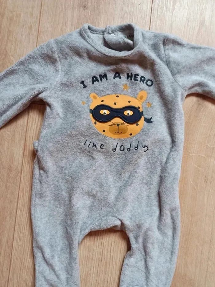 Lot 3 pyjama hiver garçon 3 mois - photo numéro 6