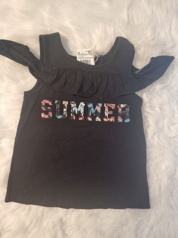 NEUF (non porté) 🏷🩷🥰😍débardeur 10 ans fille 💜 💜💜💜💜