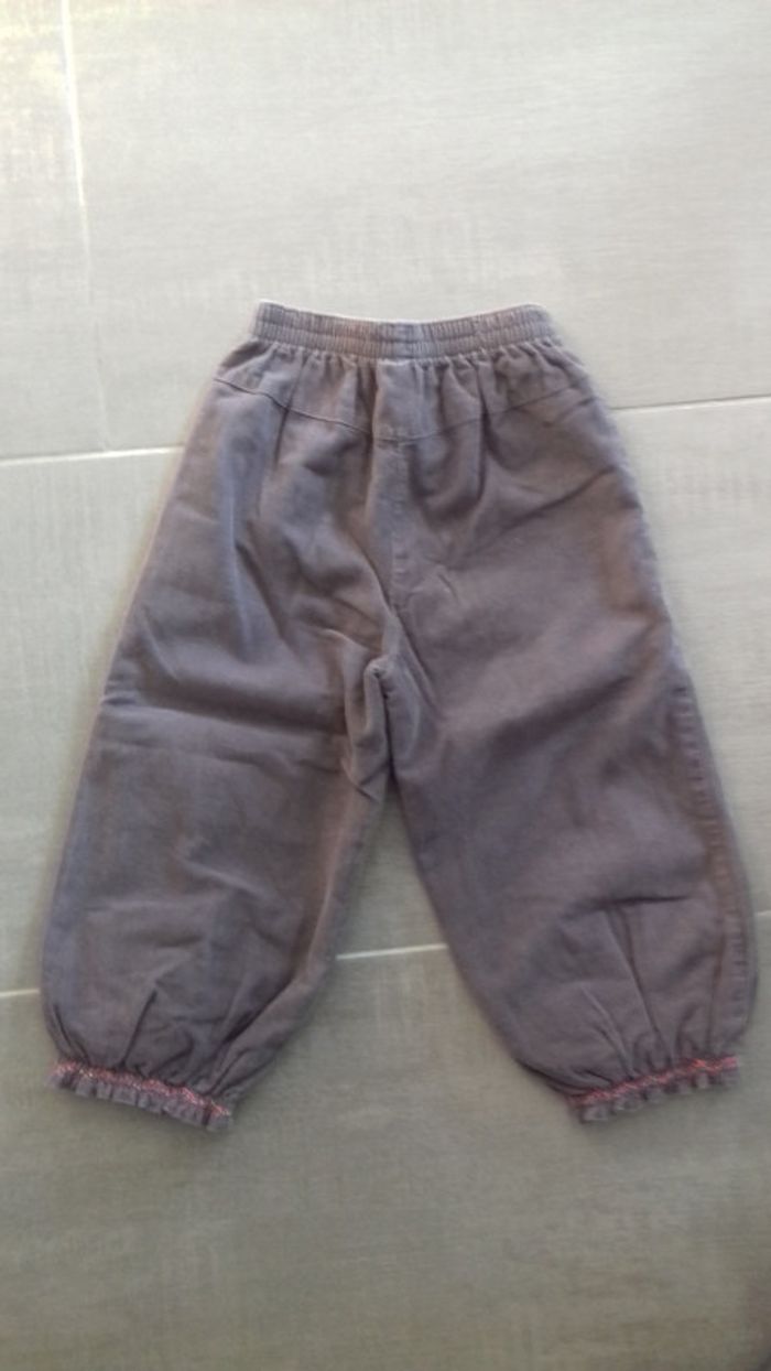 pantalon velours fille 23 mois - photo numéro 2