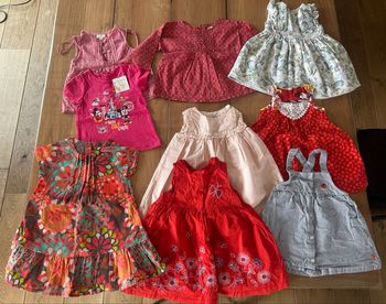 Lot vêtements bébé fille 18 mois