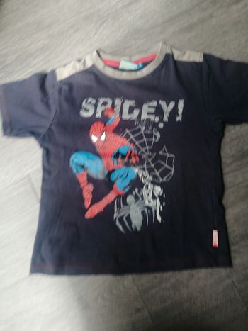 Tee shirt manche courte Spiderman 8A