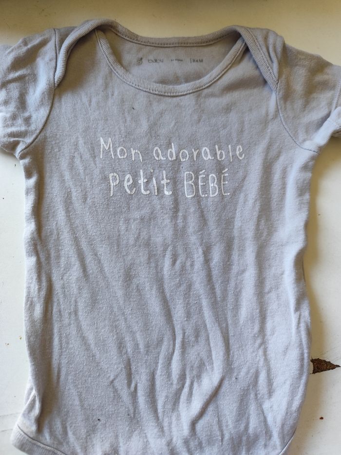 Body manches courtes 2 ans