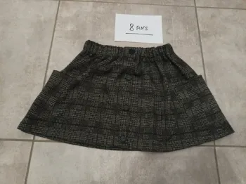 Jupe à carreaux Gémo 8 ans