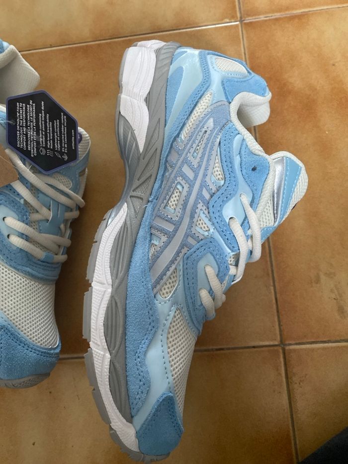 Asics gel nyc bleu gris - photo numéro 6