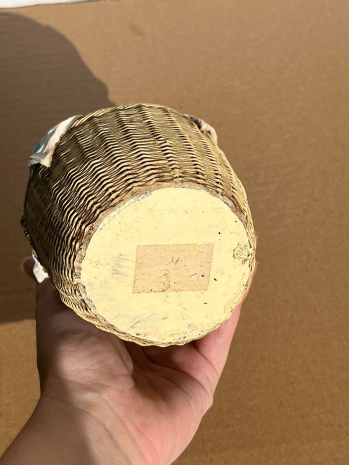 Figurine panier anse avec 2 chats et draps - photo numéro 10