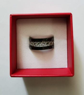 Bague Argent/Ceramique