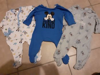 Pyjamas Mickey 3 mois