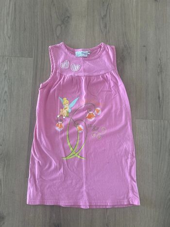 Robe fée clochette rose taille 6 ans