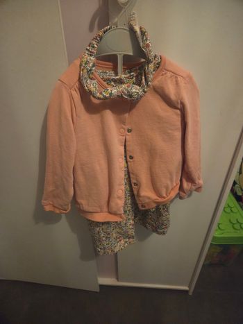 Robe manteau et bande