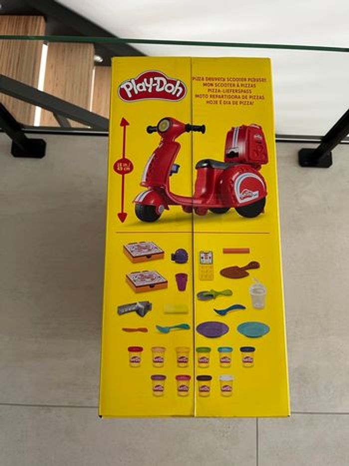 Mon scooter à pizza play doh pâte à modeler - photo numéro 4