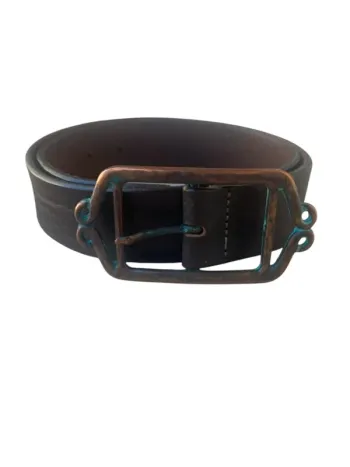 Ceinture en cuir Agnès b taille 75