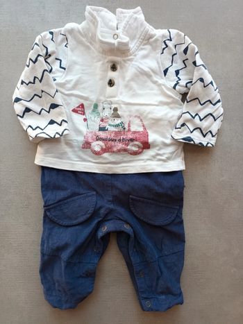Jolie ensemble combinaison 3 mois