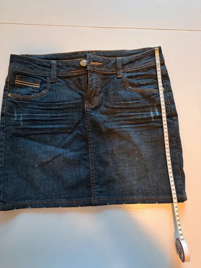 Jupe en jeans un basic S/m - photo numéro 5