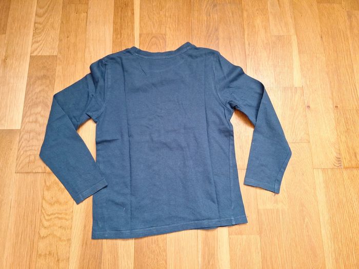 Haut manches longues bleu marine 6ans - photo numéro 3