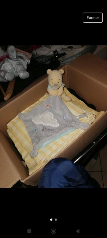 Doudou Winnie l'ourson