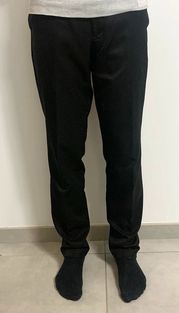 Pantalon de costume homme noir taille 40