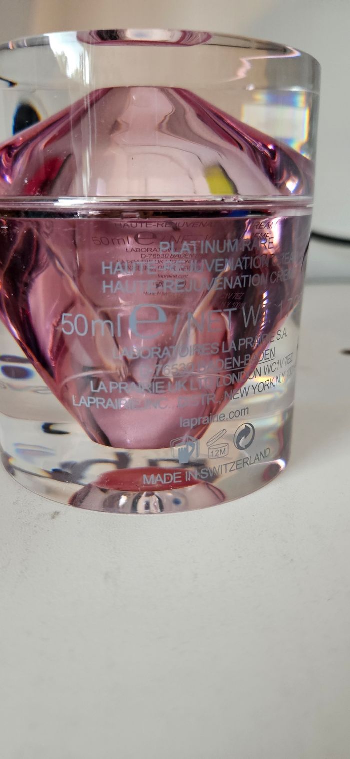La prairie Platinum Rare Haute-Rejuvenation 50ml neuf - photo numéro 4