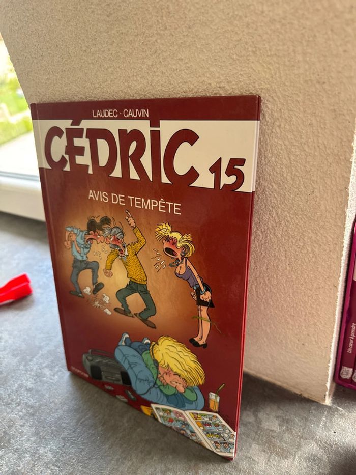 Livre bande dessiné Cédric avis de tempête - photo numéro 3