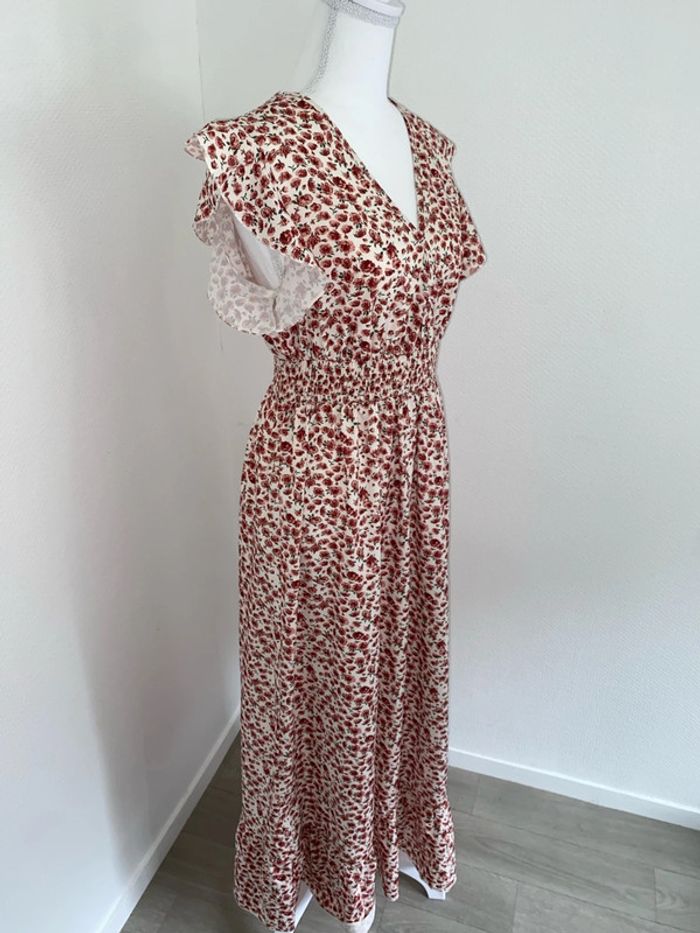 Robe longue été à fleurs taille 38/M - photo numéro 4
