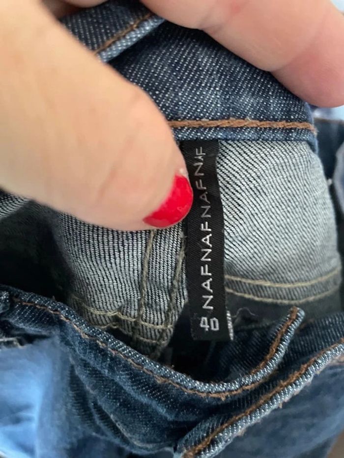 pantalon et legging Naf Naf bleu taille 40 - photo numéro 3