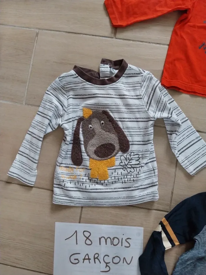 Lot t-shirt manche longue - photo numéro 2