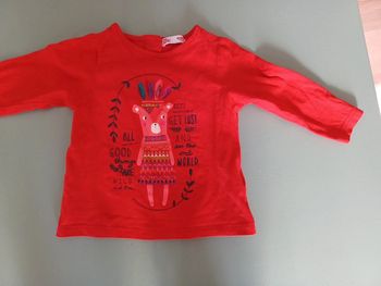 T shirt rouge ML