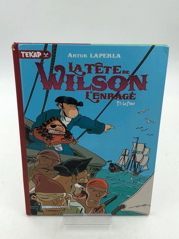 Bande dessinées la tête de Wilson L’enragé T•1 la fleur