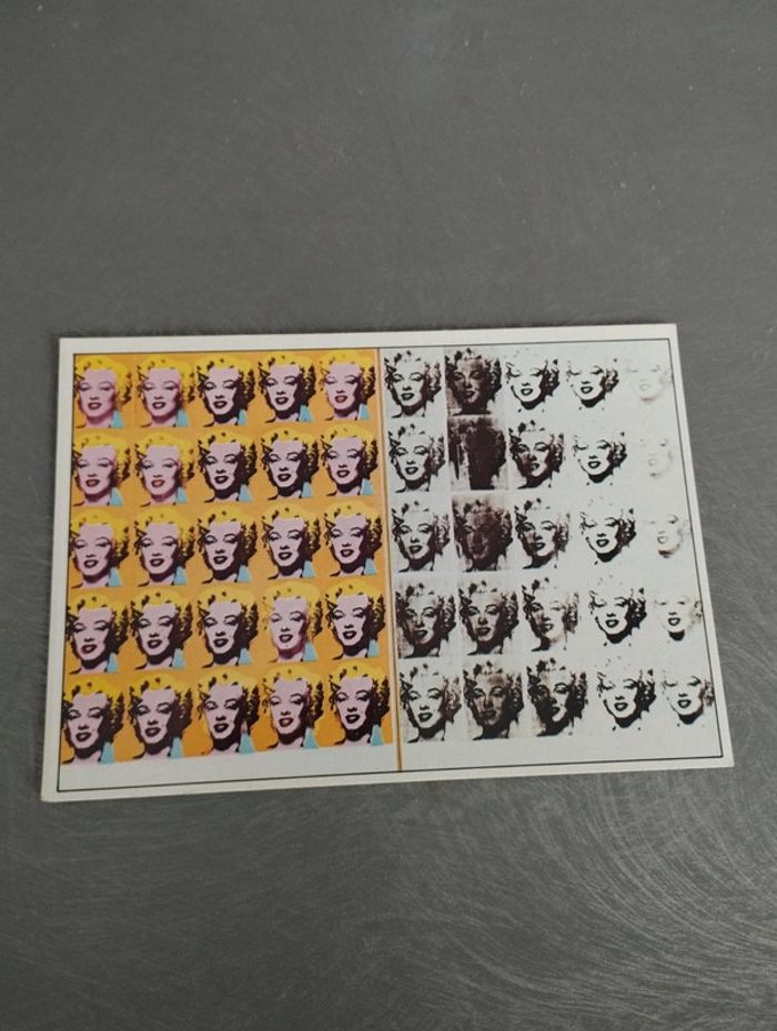 Carte postale Warhol