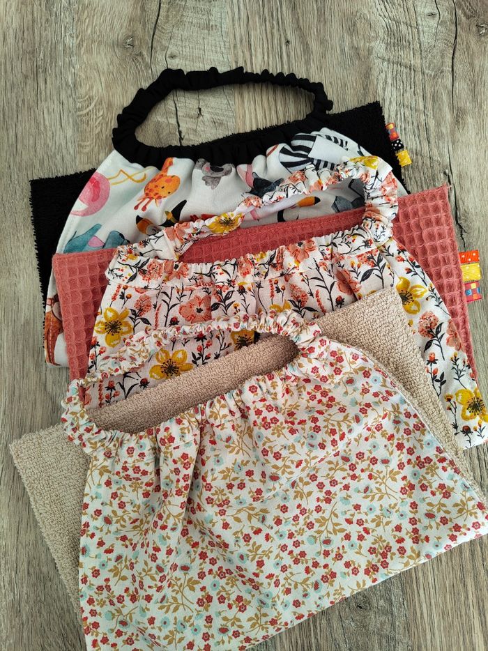 Lot de 3 serviettes de cantine