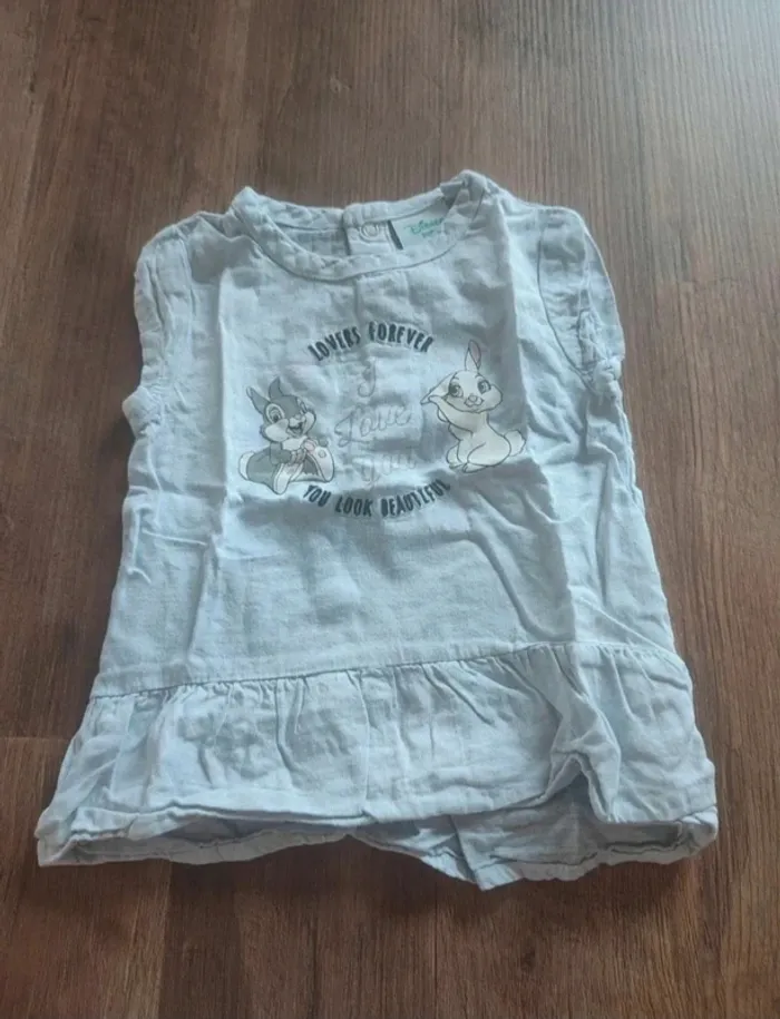 T shirt disney 3 mois