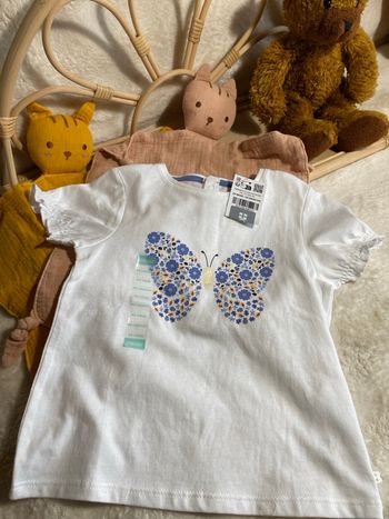 TEE shirt okaïdi neuf 23 mois 