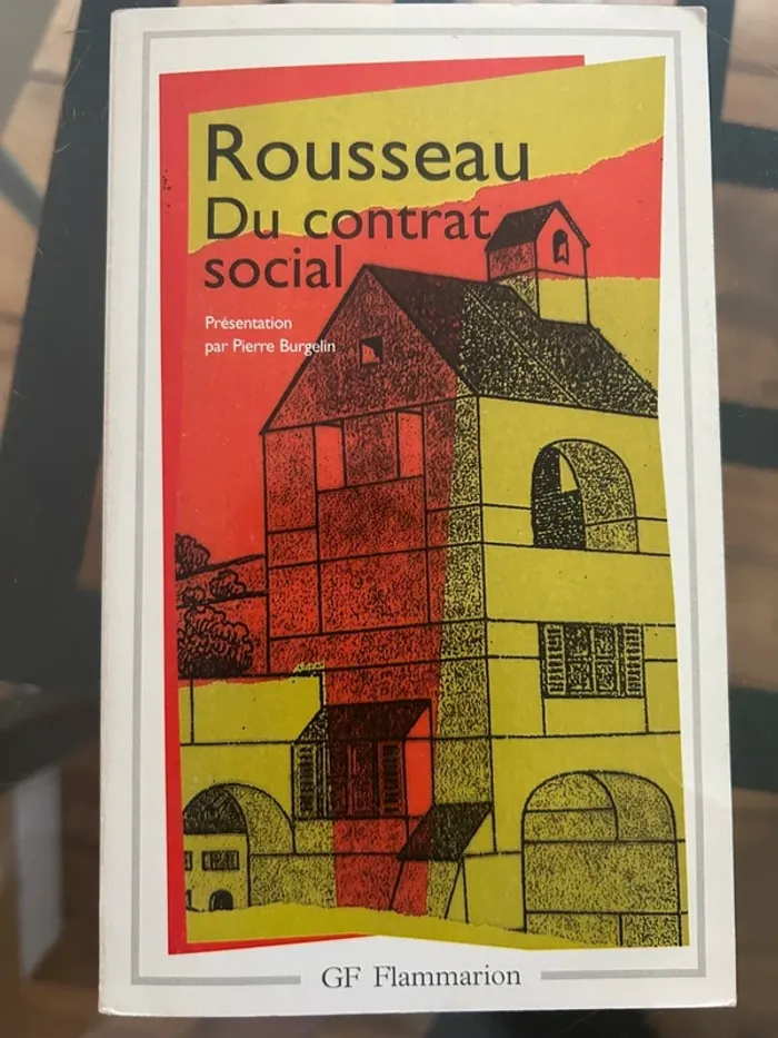 Du contrat social de Rousseau