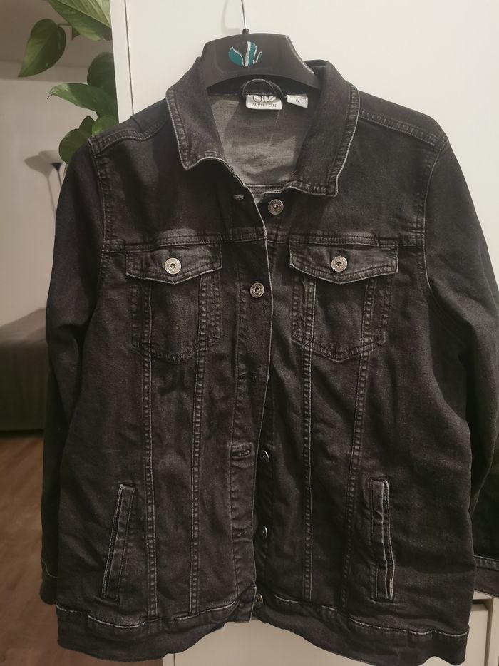 Veste jean noir XL - photo numéro 6