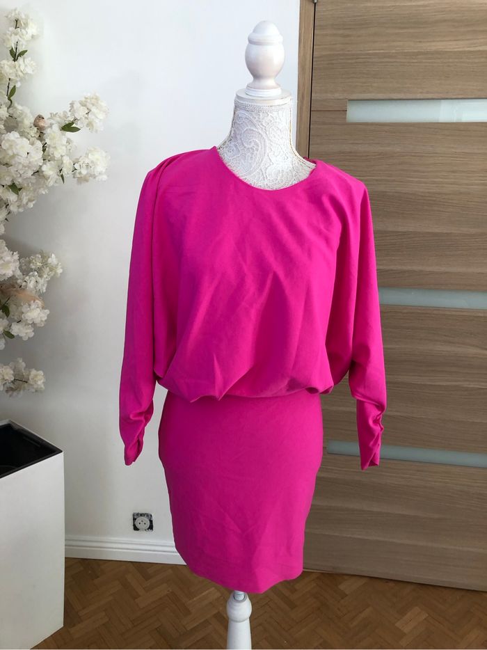 Robe rose neuve Zara taille M - photo numéro 5