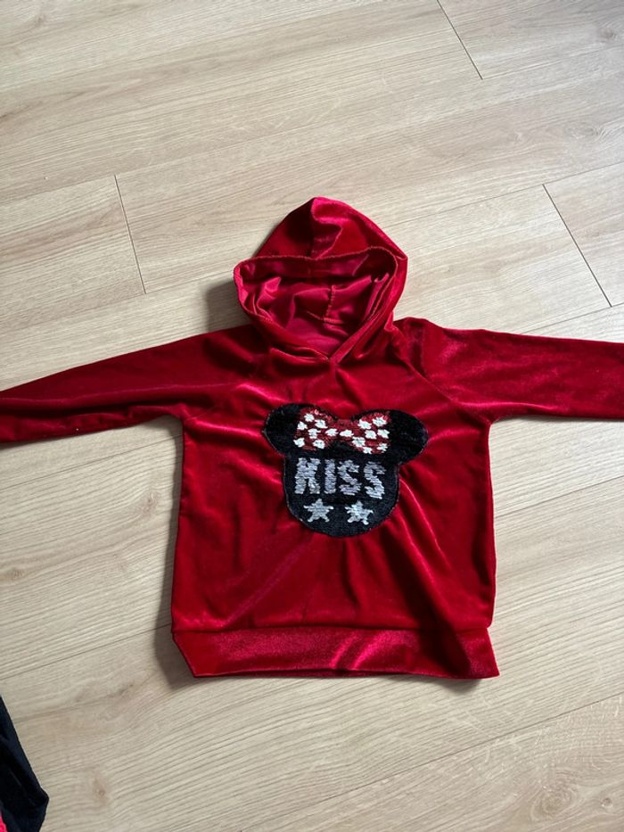 Sweat à capuche Minnie 5 ans